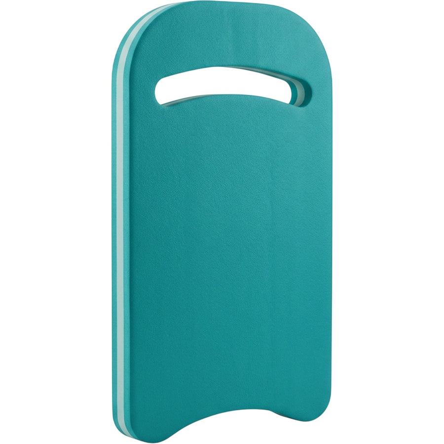 Zenvn Long EVA Swimming Kickboard 50 x 28 cm with Hand Slot Teal and Mist